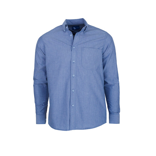 CAMISA BBO OXFORD CABALLERO MANGA LARGA - Artículos Promocionales MAS RECIO